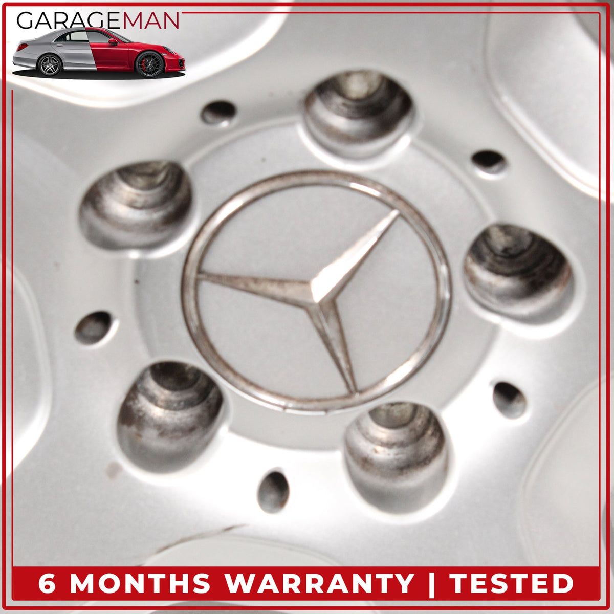 2009-2010 Mercedes W164 ML550 Front or Rear AMG 5 Spoke Wheel Rim 1644016202 OEM