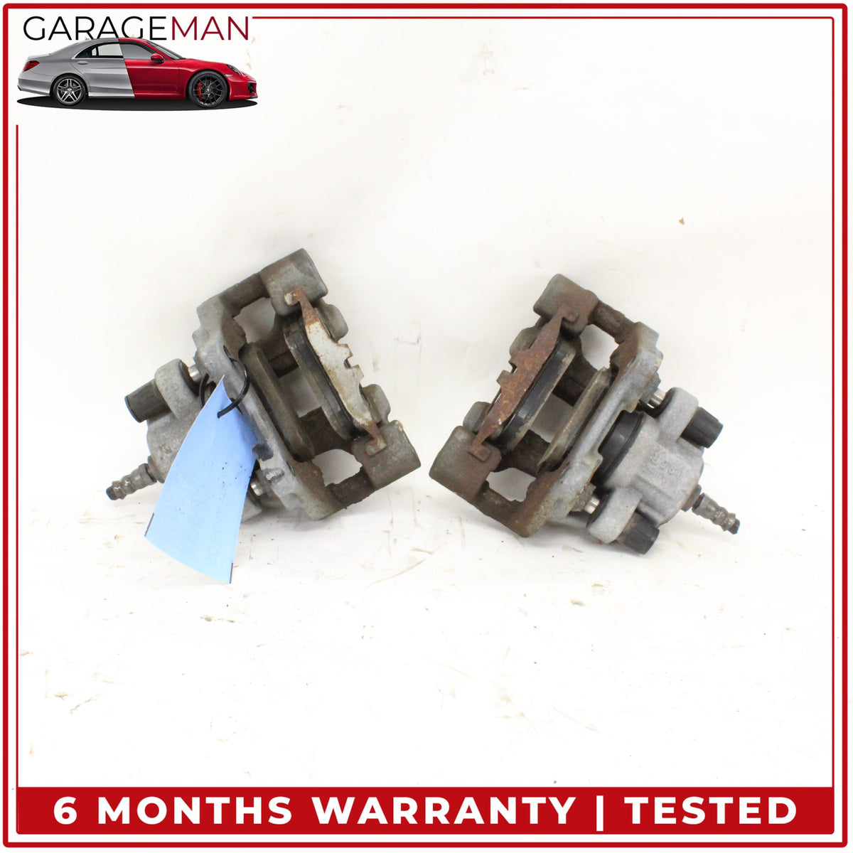 2012-2018 BMW 320i xDrive Rear Left and Right Side Brake Caliper Set Bosch OEM