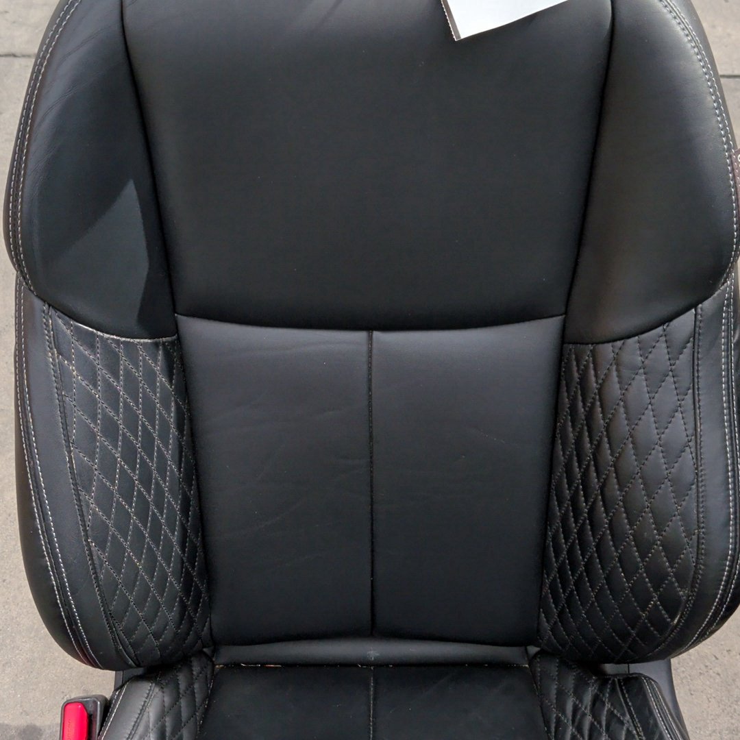2016-2020 Infiniti Q50 V37 Red Sport Front and Rear Complete Seat Assembly OEM