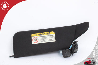 2002-2005 Ford Thunderbird Front Right Side Sun Visor Black 1W637604132ACW OEM