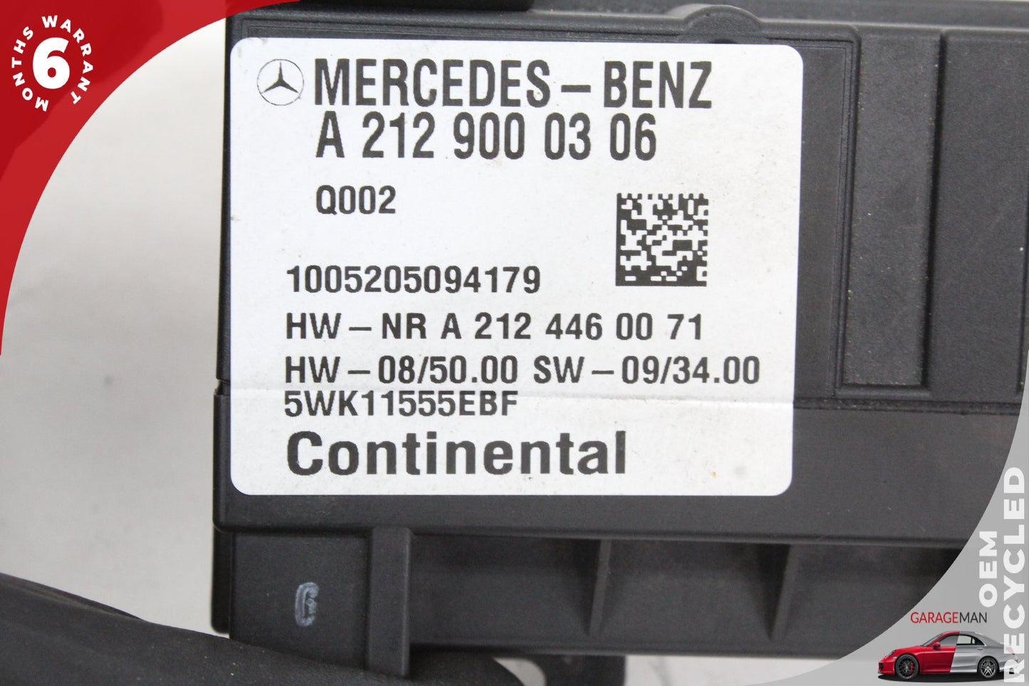 2006-2014 Mercedes W204 C300 C250 Fuel Pump Control Module Unit 2124400414 OEM