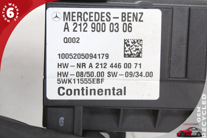 2006-2014 Mercedes W204 C300 C250 Fuel Pump Control Module Unit 2124400414 OEM