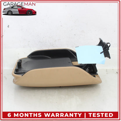 2011-2018 Porsche Cayenne 958 Front Center Console Armrest Lid Cover Beige OEM