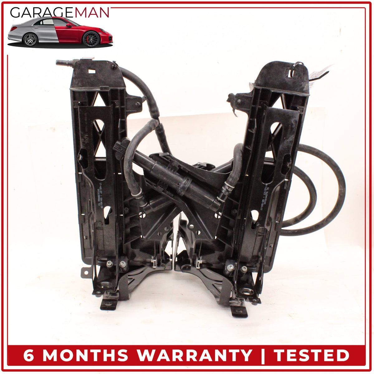 2012-2018 BMW 650i Front Left and Right Side Head Light Mount Bracket Set OEM