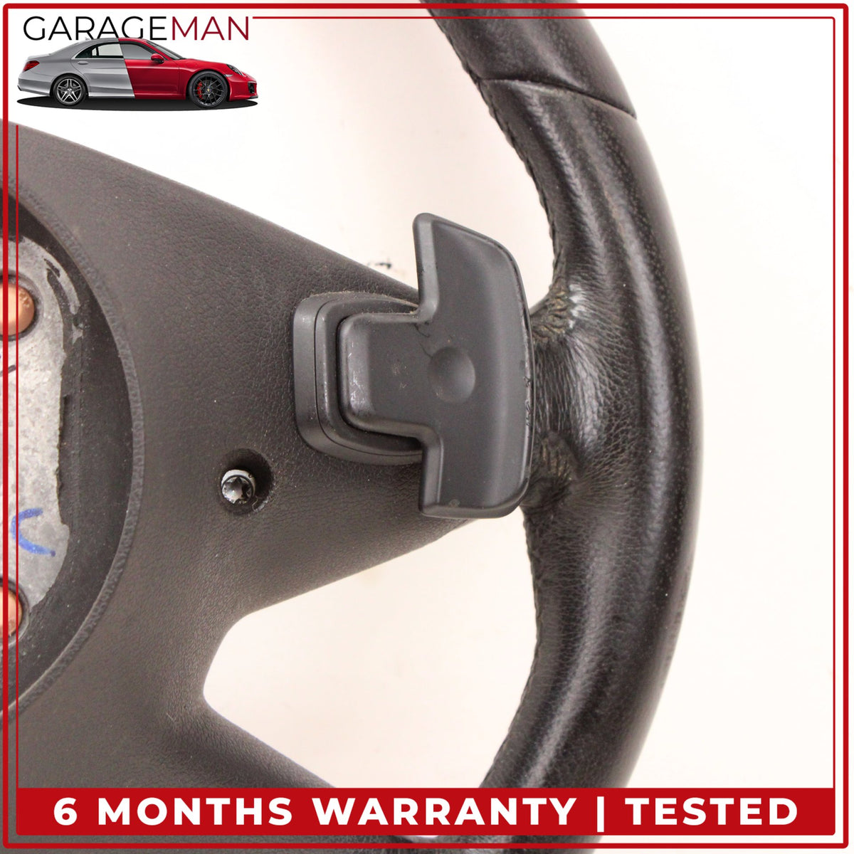 2009-2013 Mercedes X164 GL450 ML550 Steering Wheel w/ Paddle Shifters Black OEM