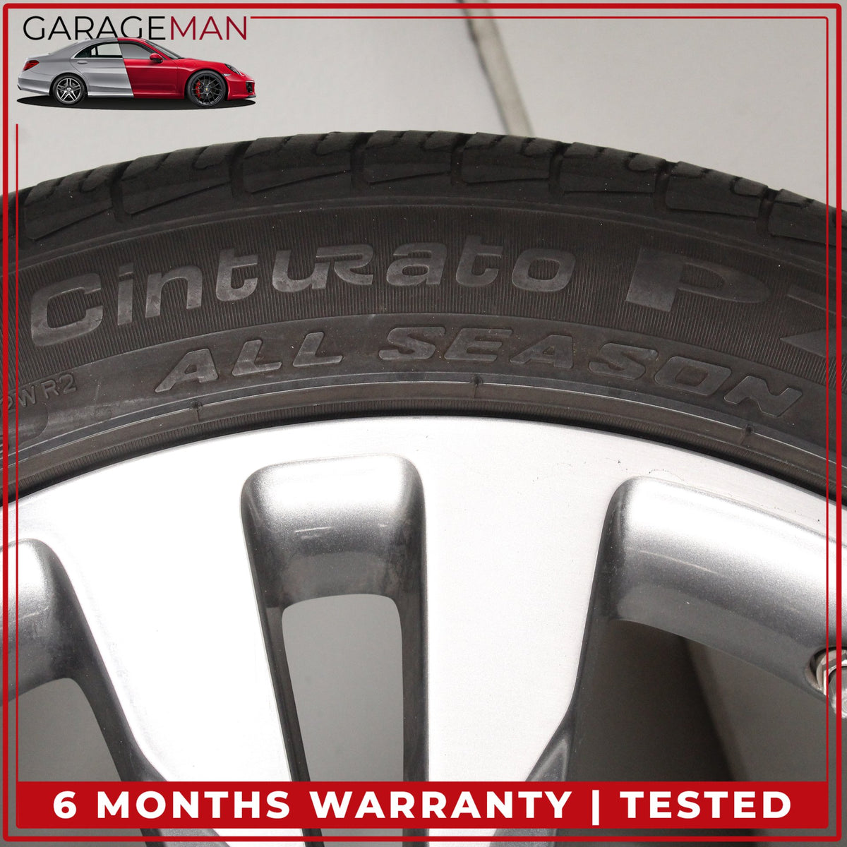 2015-2023 Mercedes W205 C300 Front or Rear Wheel Rim w/ Pirelli Tire 7.5JX18 OEM