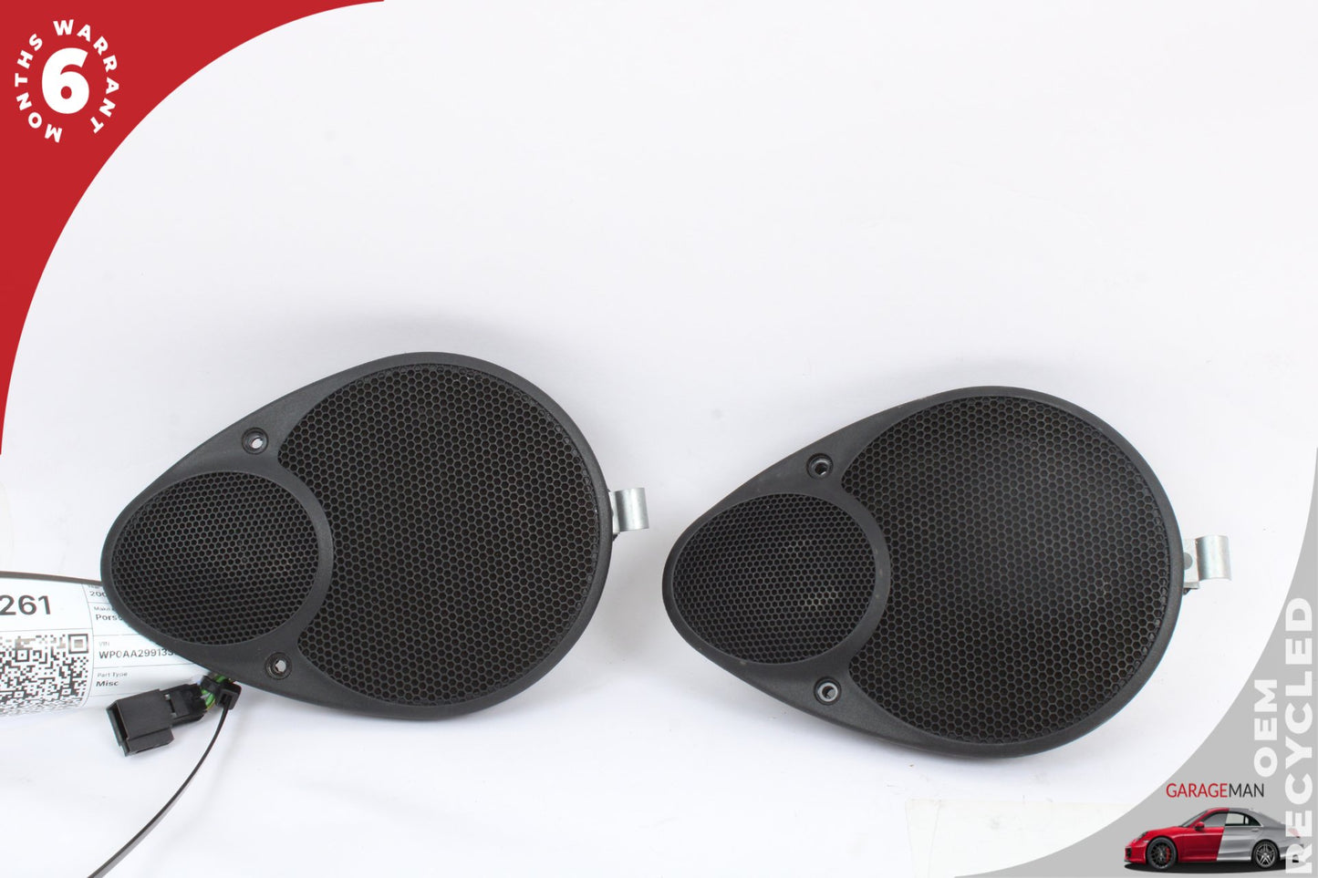99-05 Porsche 911 996 Coupe Front Left and Right Dash Audio Speaker 99664503301