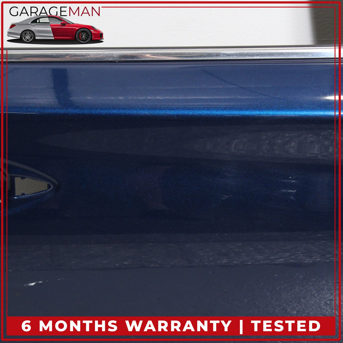 2014-2024 Infiniti Q50 V37 Front Right Side Door Shell Blue H010M4GAMA OEM