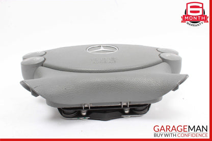 03-12 Mercedes R230 SL500 CLS500 Steering Wheel Airbag Air Bag Leather Gray OEM