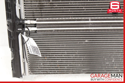 2007-2013 BMW 128i E82 E88 Engine Cooling Radiator AC A/C Condenser Assembly