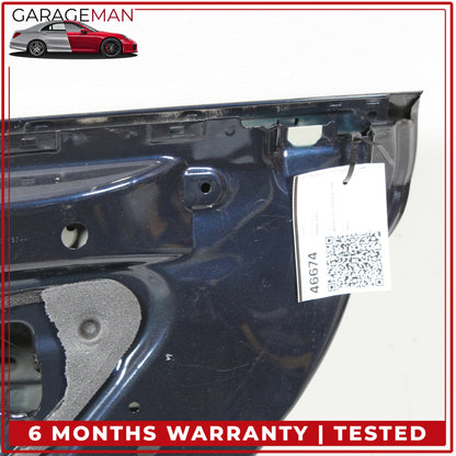 2015-2020 BMW 430i xDrive Gran Coupe Rear Right Side Door Shell Blue OEM