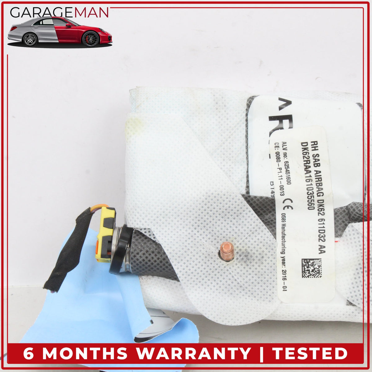 2014-2022 LR Range Rover Sport L494 Front Right Seat Airbag DK62611D32 OEM