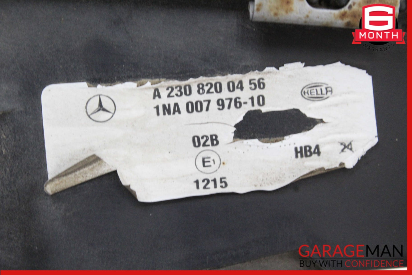 2002-2007 Mercedes-Benz SL500 R230 Convertible Right Fog Light 2308200456