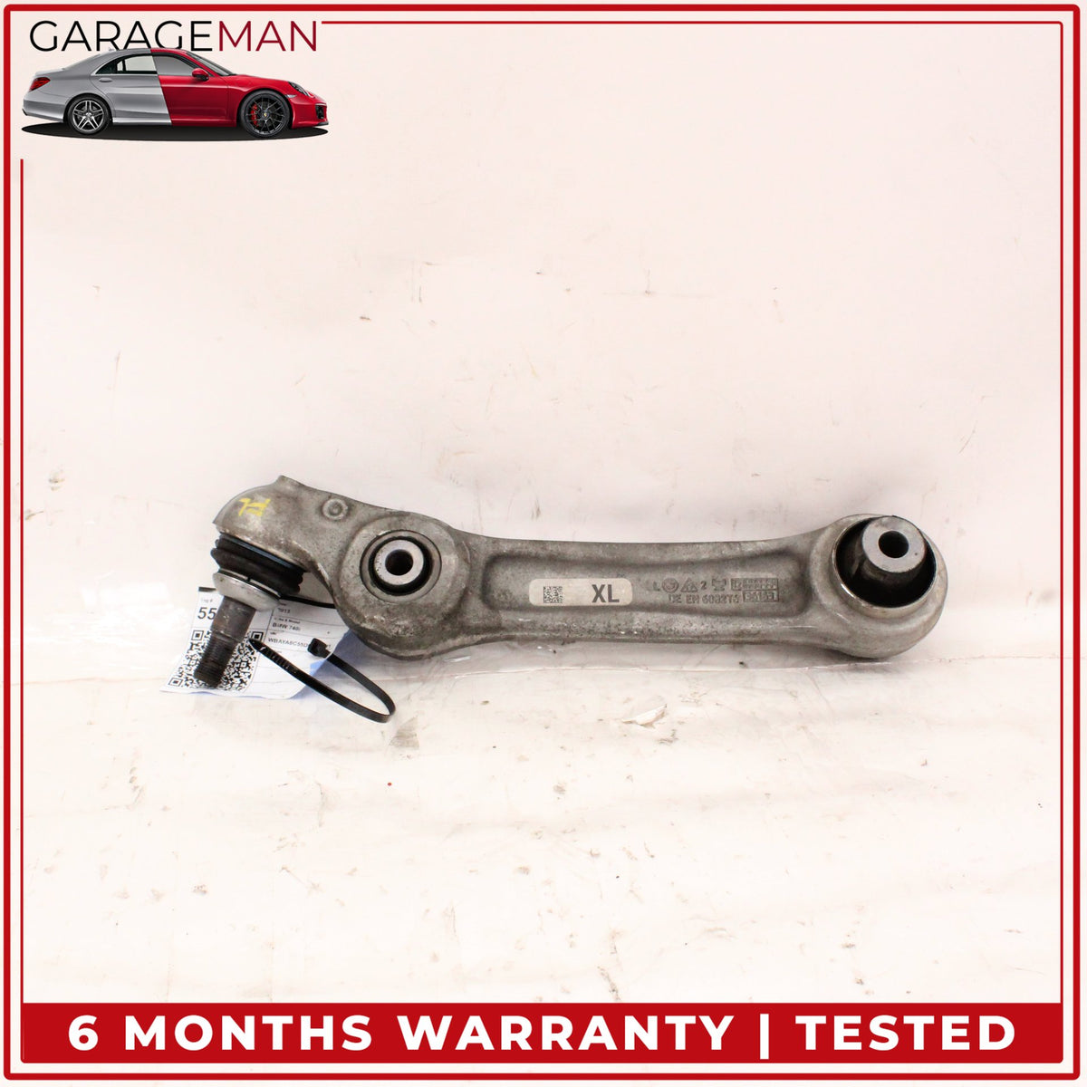 2013-2015 BMW 740i F01 Front Left Driver Side Lower Control Arm 6850781 OEM