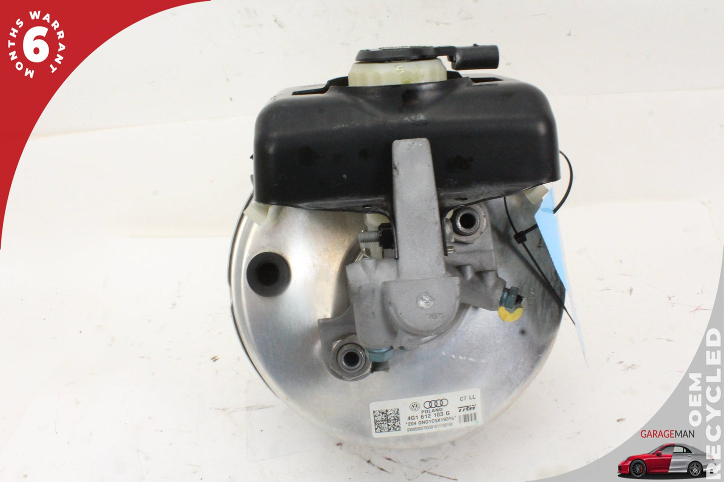 12-18 Audi A6 C7 Sedan Power Brake Booster Master Cylinder 4G1612103G
