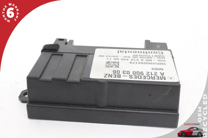 2006-2014 Mercedes W204 C300 C250 Fuel Pump Control Module Unit 2124400414 OEM