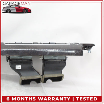 2010-2013 BMW 550i GT Front Dash Center AC Air Vent Grille Panel w/ Trim 9195654 OEM