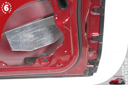 2012-2018 Mercedes W218 CLS550 Front Left Driver Side Door Shell Red OEM