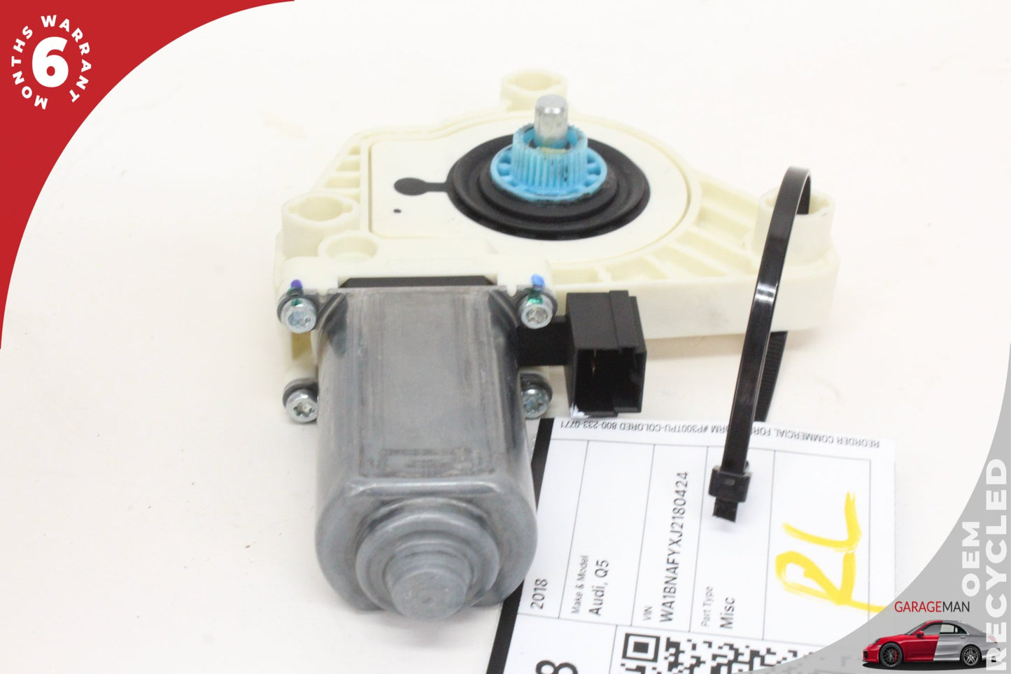 2018-2025 Audi Q5 Rear Left Driver Side Window Regulator Motor 80A959812 OEM