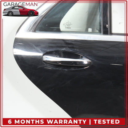 2014-2020 Mercedes W222 S550e Rear Right Passenger Side Door Shell Black OEM