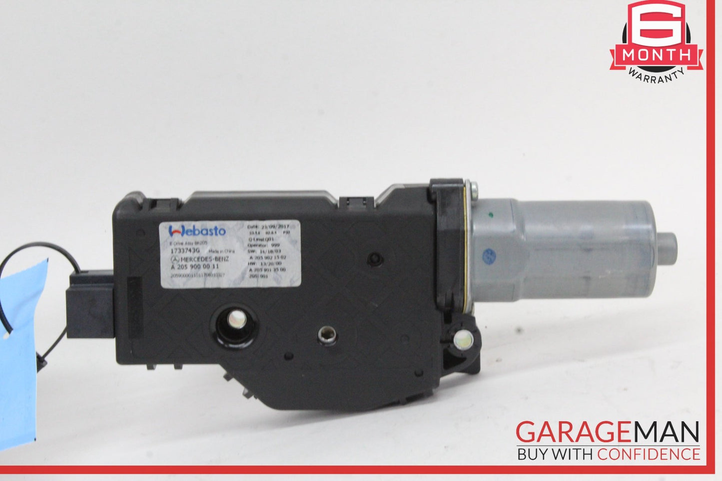 2016-2018 Mercedes W205 C300 GLC300 GLC43 AMG Sun Roof Motor 2059000011 OEM