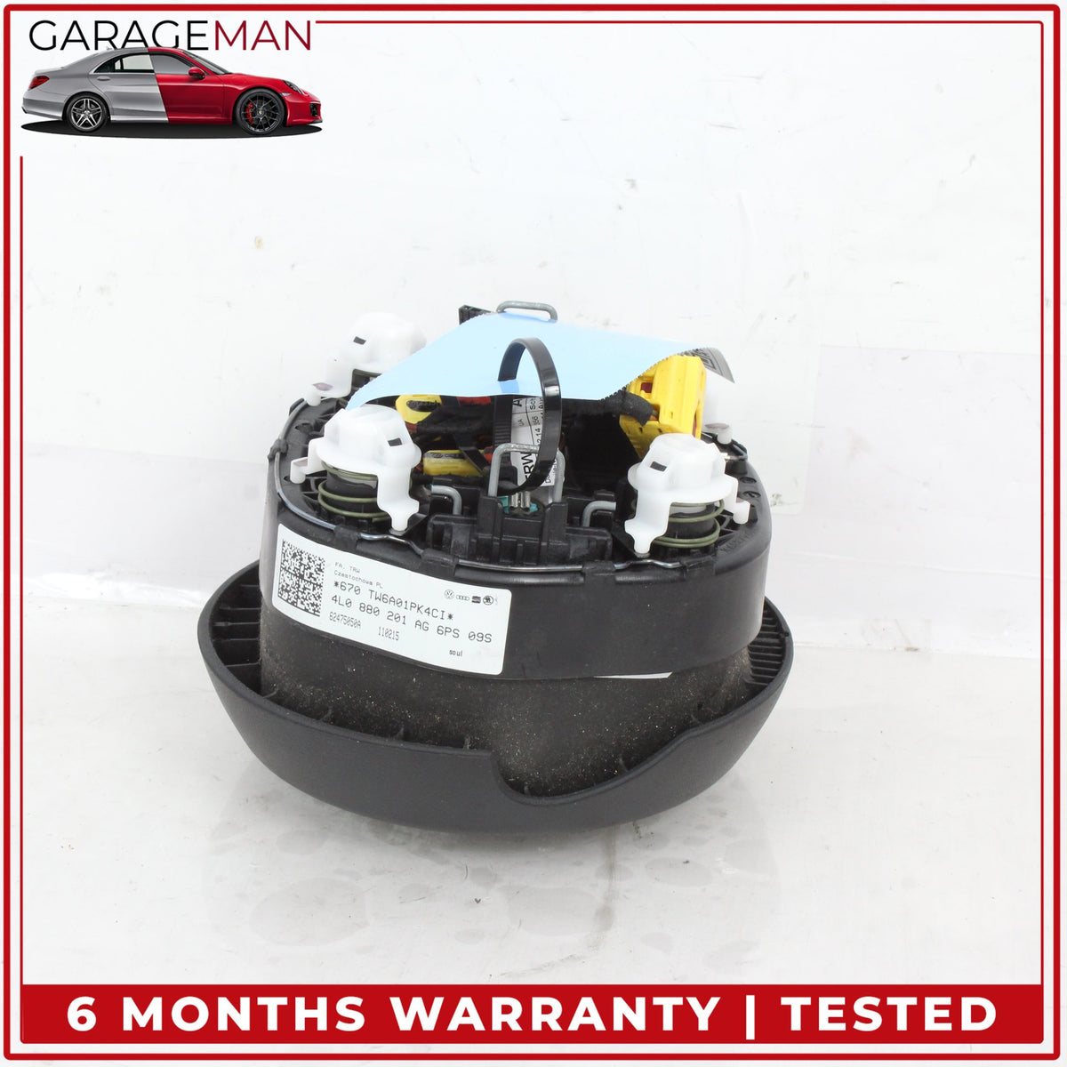 2011-2015 Audi Q7 Front Left Driver Side Steering Wheel Airbag 4L0880201AG OEM