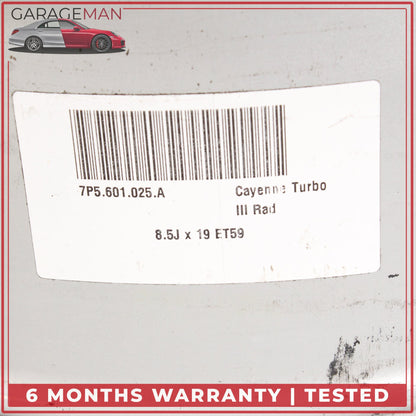 2011-2018 Porsche Cayenne 958 Front or Rear Wheel Rim 8.5JX19ET59 7P5601025A OEM