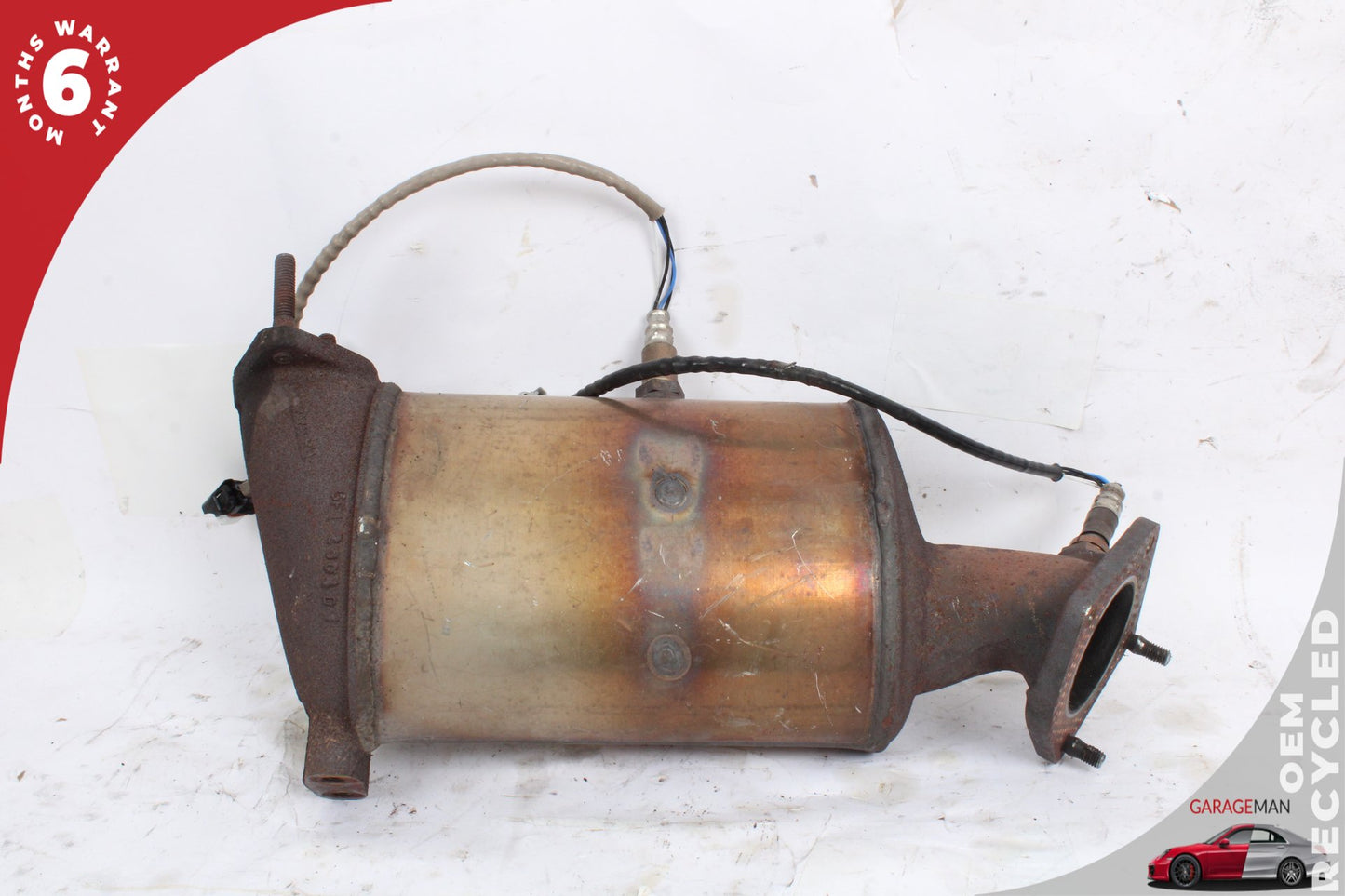 2003-2006 Jaguar XK8 X100 Left and Right Side Exhaust Downpipe 3W835E212AD OEM