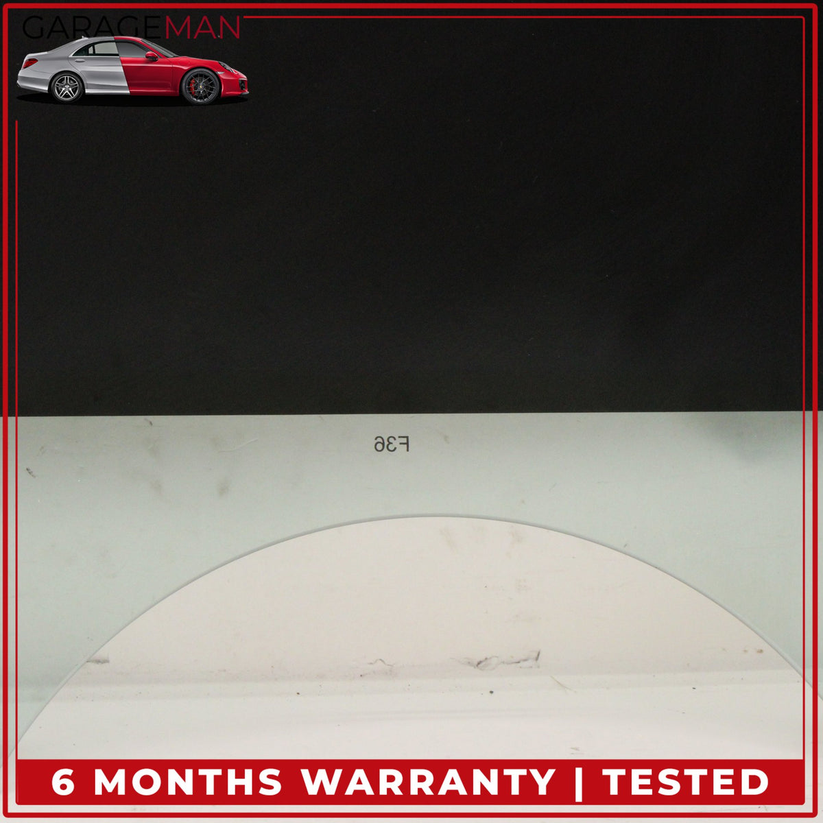 2015-2020 BMW 430i Gran Coupe Rear Left Door Window Glass 7309727 OEM
