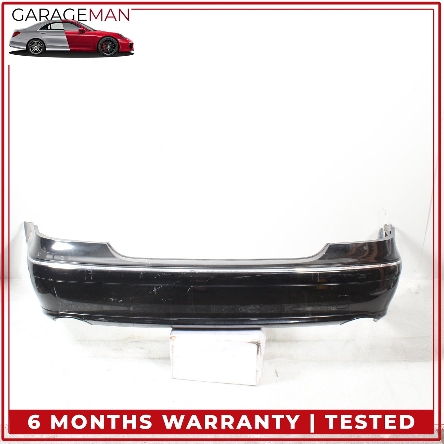 2007-2009 Mercedes W211 E350 E550 Rear Bumper Cover Assembly 2118800740 OEM