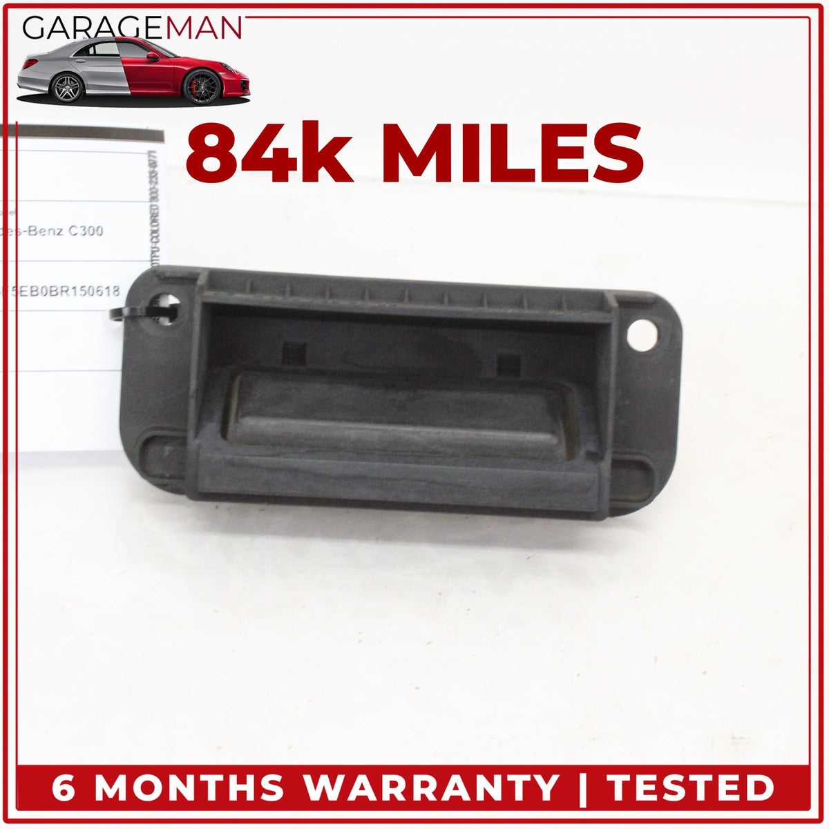 2008-2014 Mercedes W204 C300 Trunk Tailgate Release Open Handle 2047500293 OEM