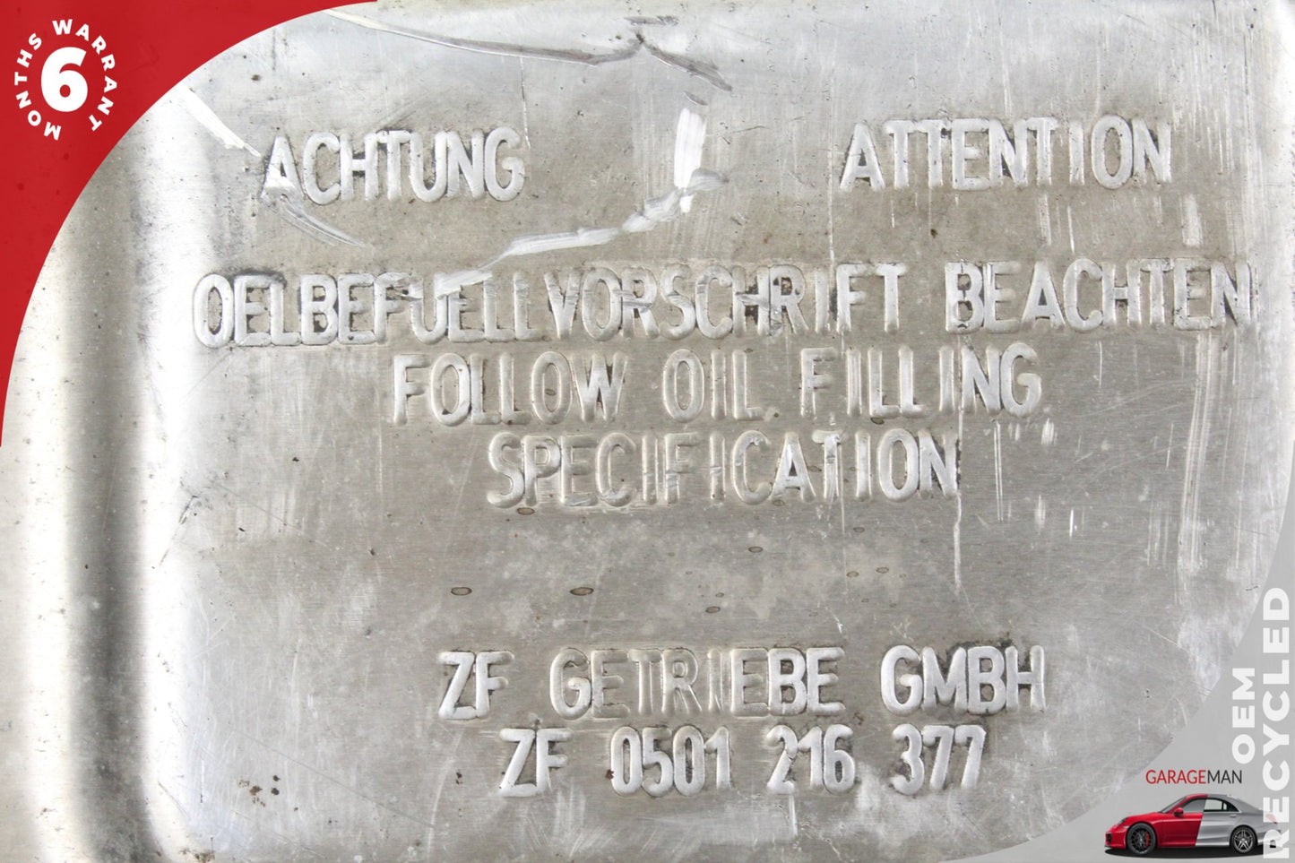 2011-2018 Audi A4 A5 A6 A7 A8 Q5 S7 S8 Automatic Transmission Oil Pan OEM