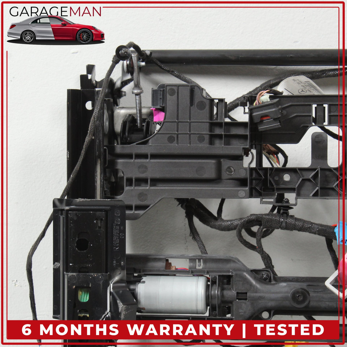 2015-2023 Mercedes W205 C300 Front Right Seat Rail Track Frame w/ Motors OEM