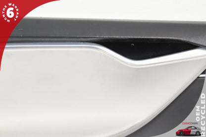 2012-2020 Tesla Model S Front Left Side Door Interior Trim Panel 600607126M OEM