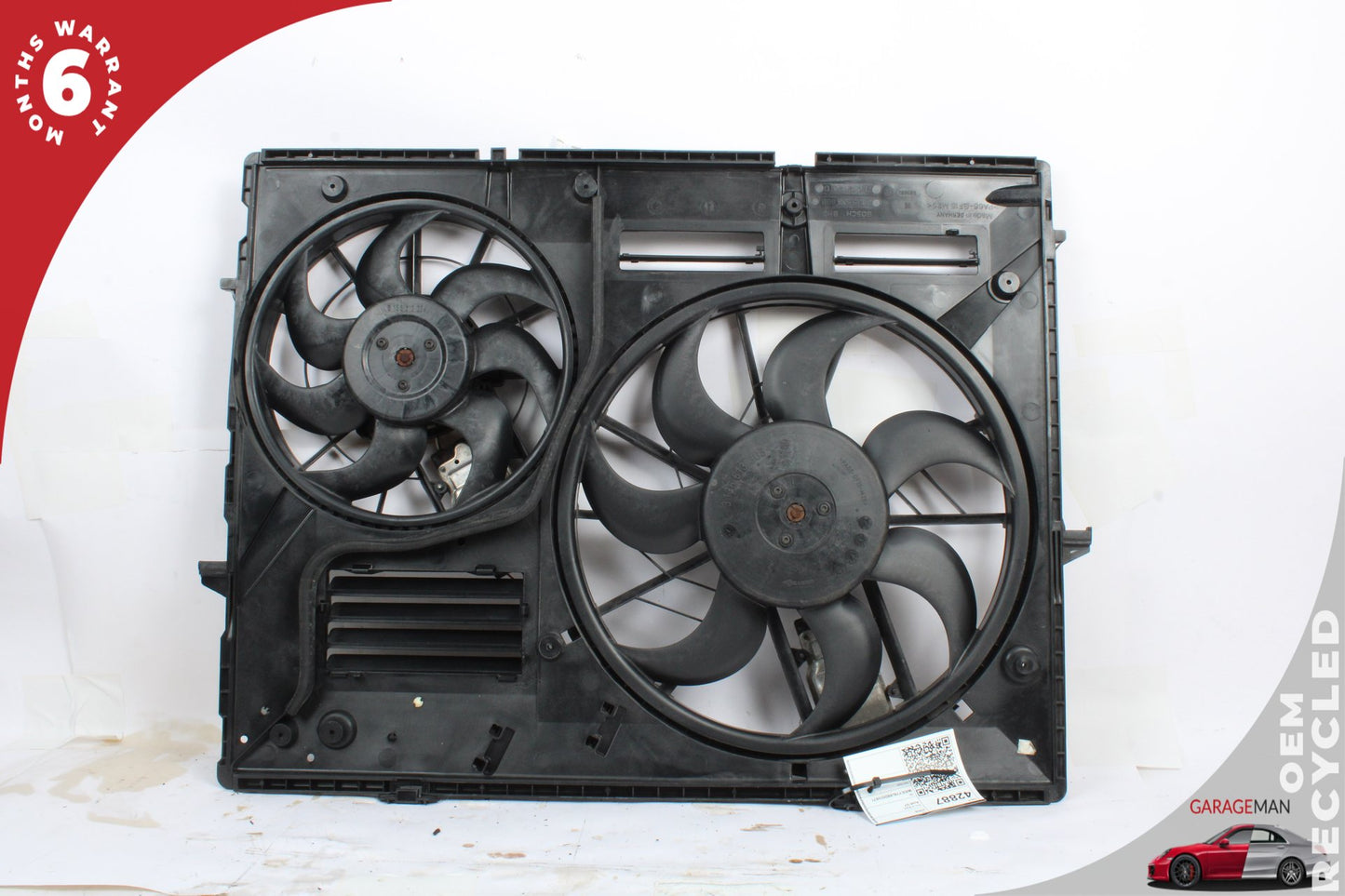 2007-2015 Audi Q7 Engine Radiator Cooling Fan Motor Assembly 7L0121253 OEM