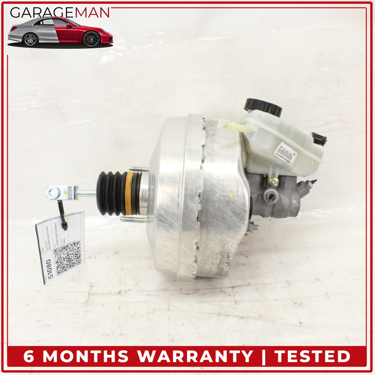 2015-2018 Mercedes W205 C300 C63 AMG Master Cylinder Power Brake Booster OEM