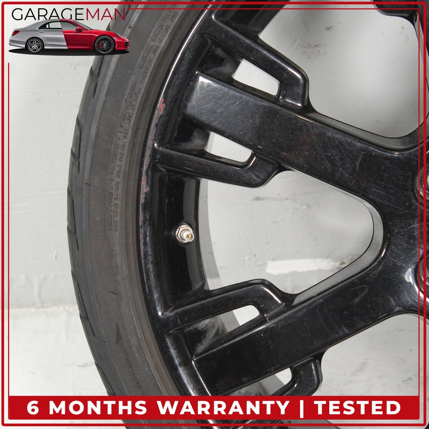 2008-2019 Maserati GranTurismo Front Wheel Rim w/ Tire 8.5JX20H2 ET52 238208 OEM