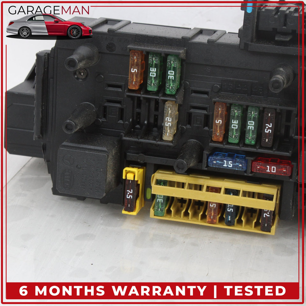 2010-2018 Mercedes C207 E550 E400 Rear SAM Fuse Box Relay Module 2129001406 OEM