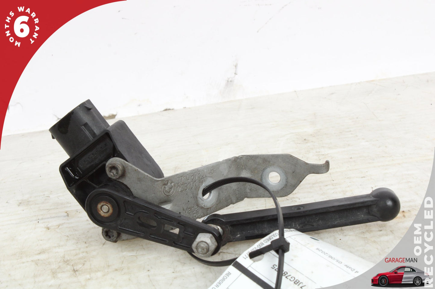 17-23 BMW F36 430i AWD Rear Left Suspension Level Height Sensor 37142959574