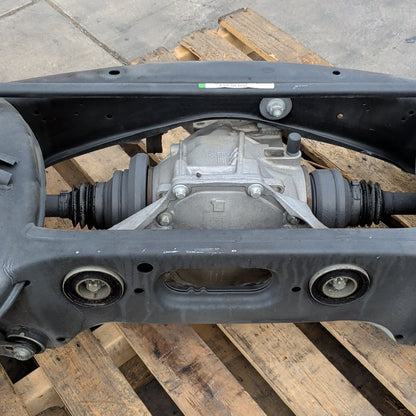 2015-2018 Mercedes-Benz C300 W205 AWD 2.0L Rear Differential Axle Spindle Subframe Bar Assembly OEM