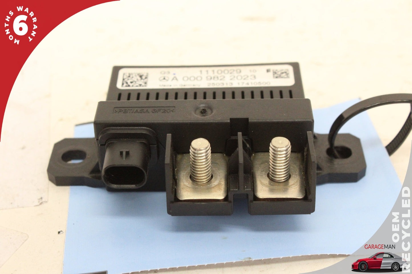 2010-2017 Mercedes R231 SL550 Battery Monitoring Control Module 0009822023 OEM