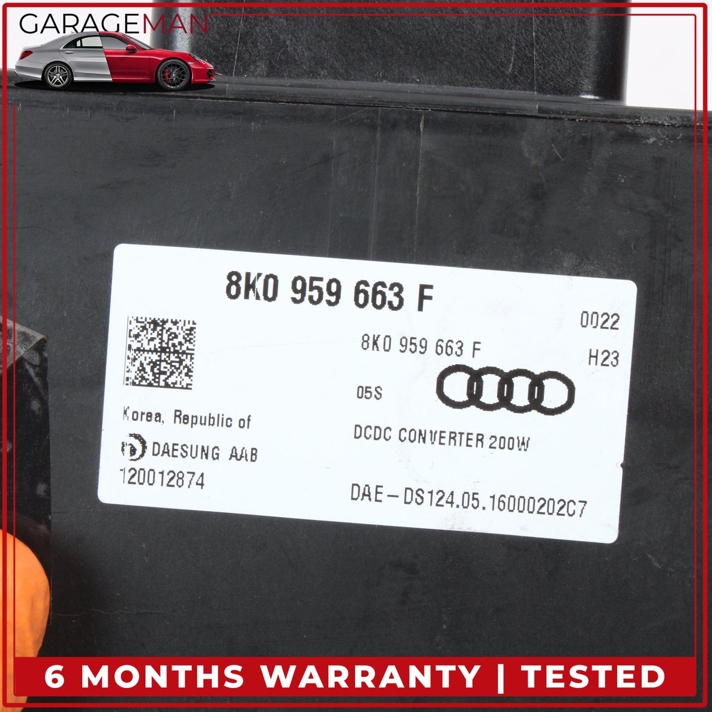 2012-2018 Audi A6 A7 Voltage Stabiliser Control Module Unit 8K0959663F OEM