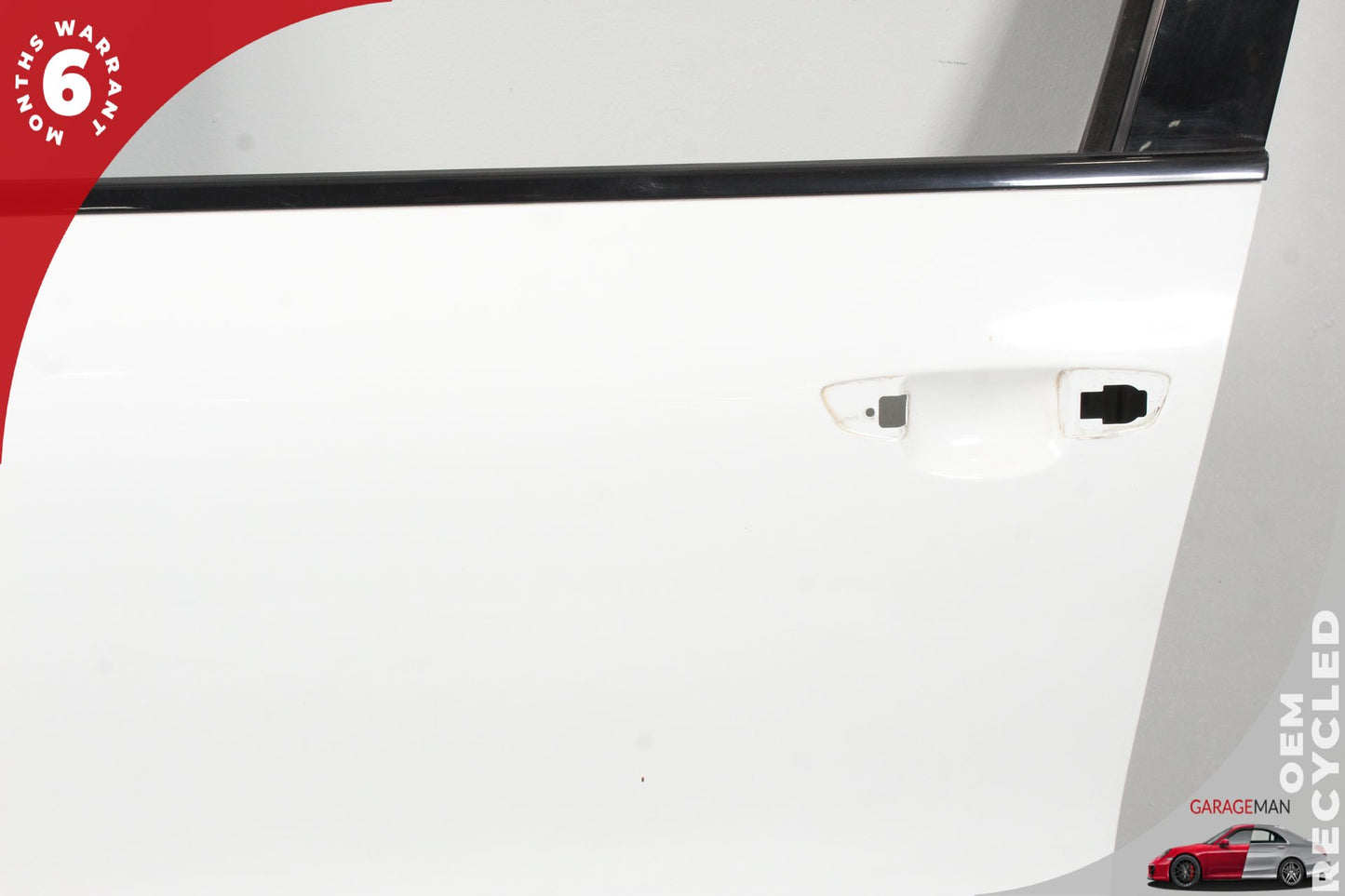 11-18 Porsche Cayenne 92A Front Left Driver Door Shell White 95853101100