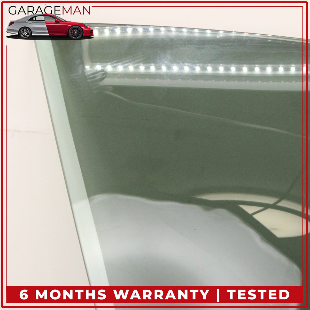 2009-2015 Jaguar X250 XF XFR XFR-S Front Right Side Door Window Glass OEM