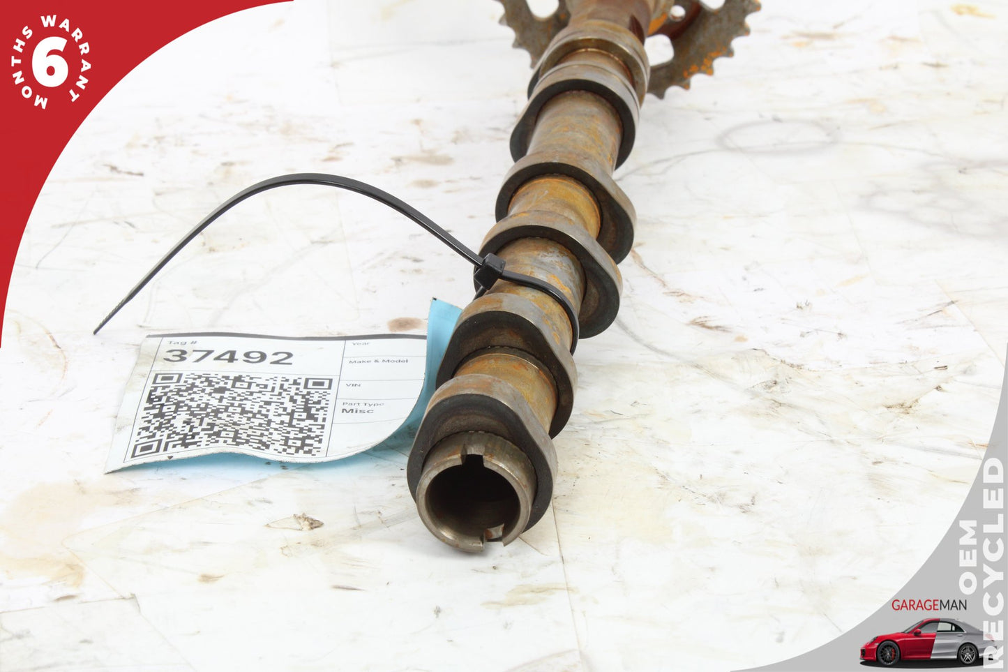 2011-2018 Porsche Cayenne 958 Right Exhaust Camshaft 06E109571D OEM