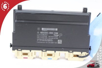 17-19 Mercedes-Benz E400 W213 Wagon Front Right Seat Control Module 2139002813