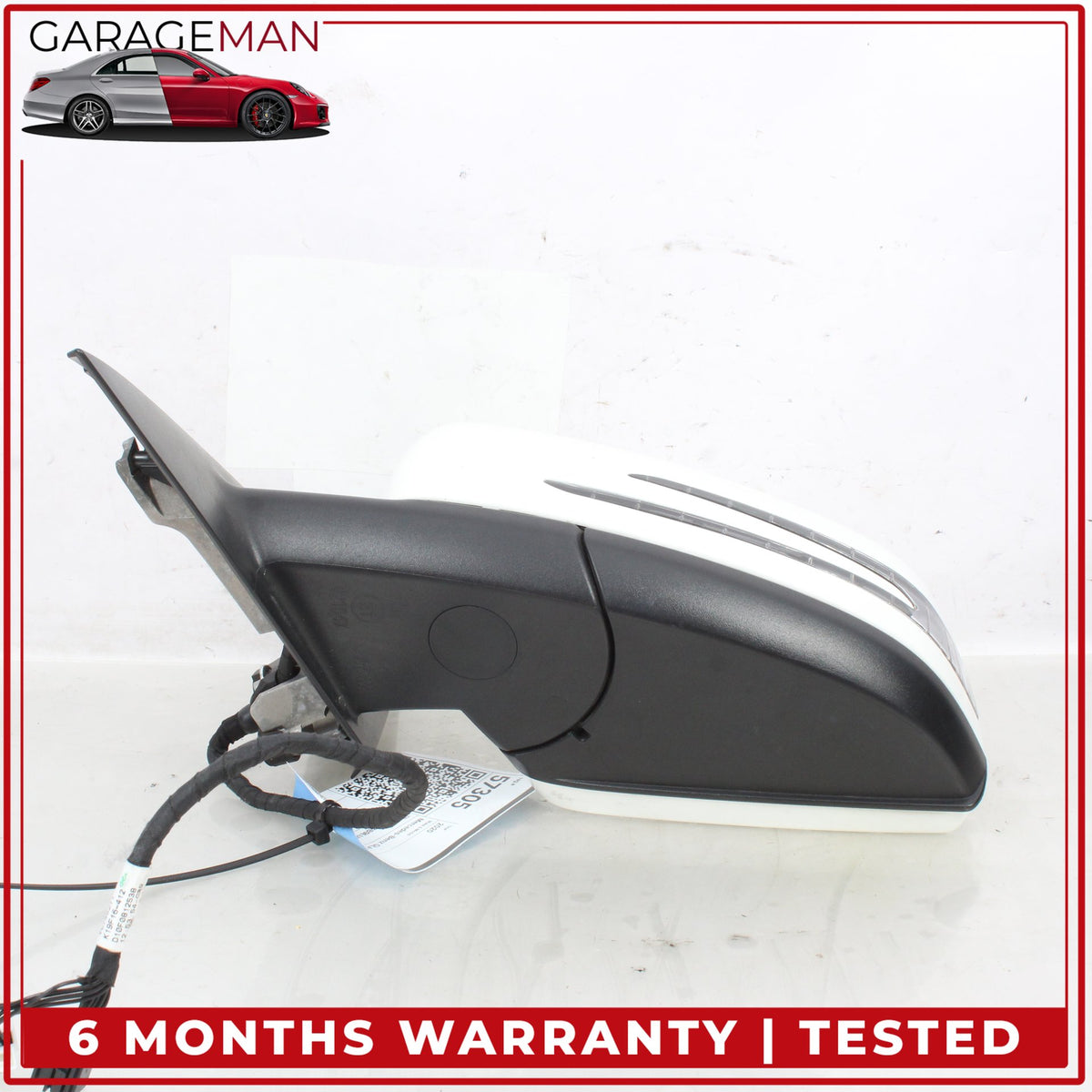 2015-2020 Mercedes X156 GLA250 Left Side Door Rear View Mirror w/ Blind Spot OEM