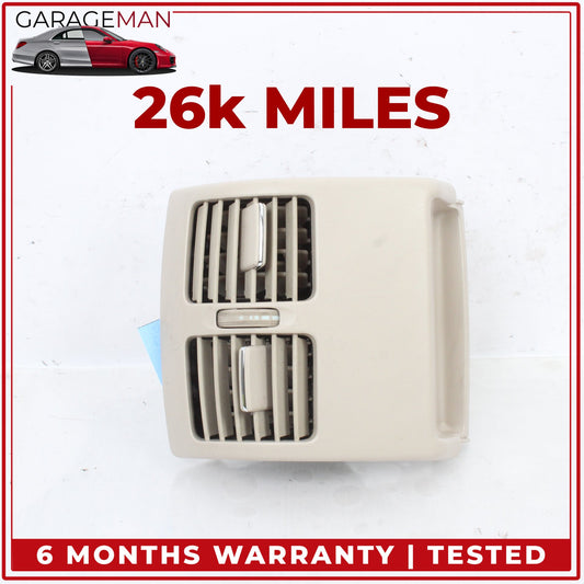 2008-2017 Mercedes C207 E400 Rear Center Console AC A/C Air Vent Beige OEM