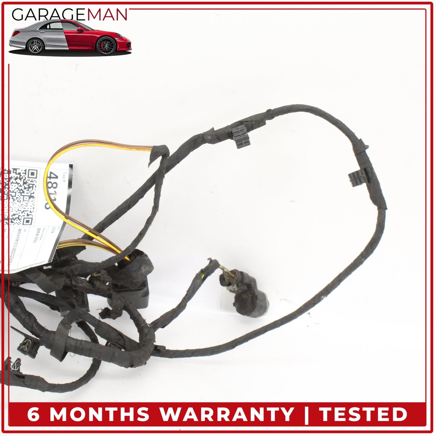 2012-2018 BMW 650i Front Bumper Parking Sensors w/ Wire Harness 9270495 OEM