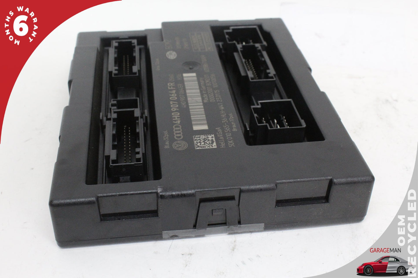 2012-2018 Audi A6 Sedan Keyless Comfort Body Control Module 4H0907064 OEM